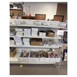 Double Sided Metal Display Shelves - Adj