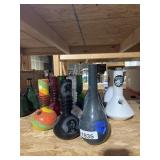 Group of 16 Glass Water Pipes