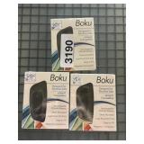 3 Pcs - Boku Rechargeable Batteries