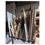 Assorted Lumber - Shelf - Trim - Pegboard