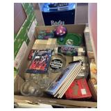 Glass Ash Tray - Party Games & Shot Glasses