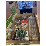 Assorted Glass Ash Holders - Tray - Coaster