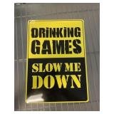 4 Pcs - Metal Signs