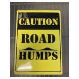 4 Pcs - Metal Caution Signs