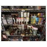 Shelf Full of Flavored Hemp Wraps - Cones