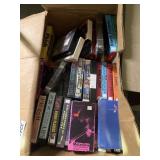 Box of Assorted VHS Tapes