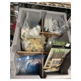 Bin of Glass Pipes & Smoking Parts