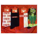 4 Pr Blazing Buddies & High Times Socks