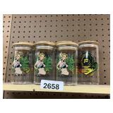 7 - Glass Storage Jars - var sizes