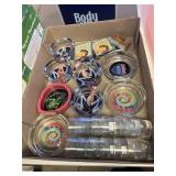 Glass Ash Holders - Shot Glasses