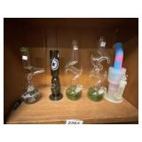 4 - Glass Water Pipes & Plastic Water Pipe