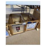 2 - Wooden Crate 24"x14"x14"