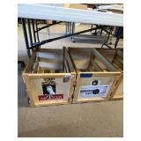 2 - Wooden Crate 24"x14"x14"