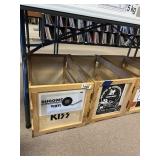 2 - Wooden Crate 24"x14"x14"