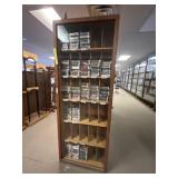 Wood/Glass Display Case - Contents Not Included