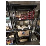 5 Shelf Plastic Shelving Unit 33"L x 17"W x 70"