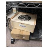 2 - Wood Storage Boxes