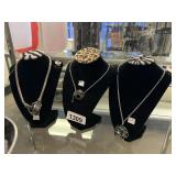 3 - Necklaces w/Displays