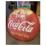 Coca Cola Metal Button 48"Dia