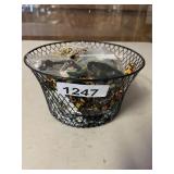 Basket of Assorted Bracelets