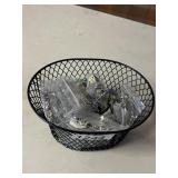 Basket of Assorted Bracelets