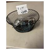 Basket of Assorted Bracelets