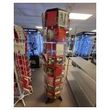 Greeting Card Display Rack w/Cards