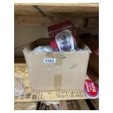 Box of Plastic Bags - Christmas Snow Globe