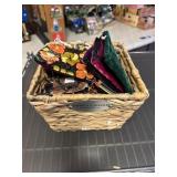 Basket w/Assorted Bracelets & Coin Purse