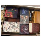 Box of Wooden Decorative Storage Boxes