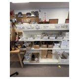 Double Sided Metal Display Shelves - Adj