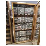 Wood Glass Display Cabinet - Contents Not Included