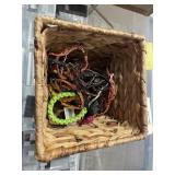 Basket of Assorted Bracelets