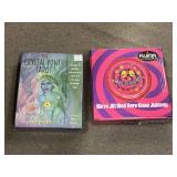 Glass Ash Tray & Tarot Cards