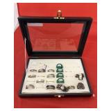 Tray of Assorted Rings