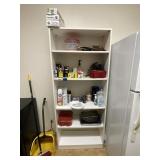 6-Shelf Book Shelf w/Contents 30"L x 12"W x 72"