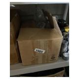 Box of Wood Pipes & Parts