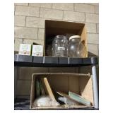 Assorted Storage Jars - Stash Can - Bags