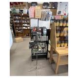 Metal Rack w/Assorted Incense Cones