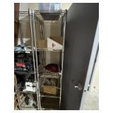 Metal Wire Shelf 17"L x 18"W x 72"H