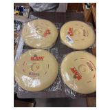 3 - Raw Frisbees