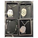 3 - Star Wars Necklaces & Star Wars Bracelet