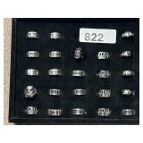 Tray of Star Wars Rings