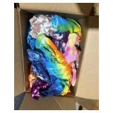 Box of Assorted Tie Dyed Shorts