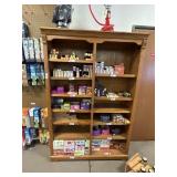 Wood Shelf 48"L x 12"W x 72"H