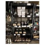 5 Shelf Plastic Shelving Unit 33"L x 17"W x 70"