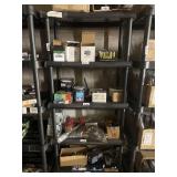 5 Shelf Plastic Shelving Unit 33"L x 17"W x 70"