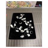 Assorted Rings - some w/stones