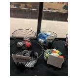 4 - Baskets of Plastic & Silicone Containers