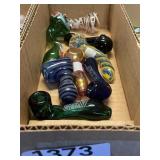 Box of Assorted Glass Pipes